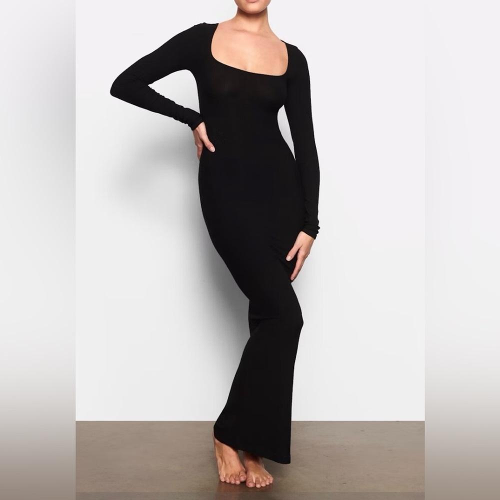 Skims onyx dress